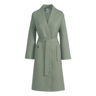 Vandyck Wafel Badjas Biarritz Earth Green