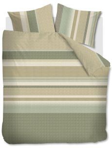 Beddinghouse Dekbedovertrek Sebastian Grey Green