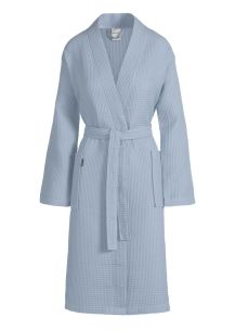 Vandyck Wafel Badjas Biarritz Light Blue